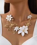 White and Gold Chain