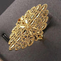 Gold Abstract Ring
