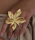 Gold Flower Ring