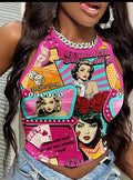 Comic Crop Top